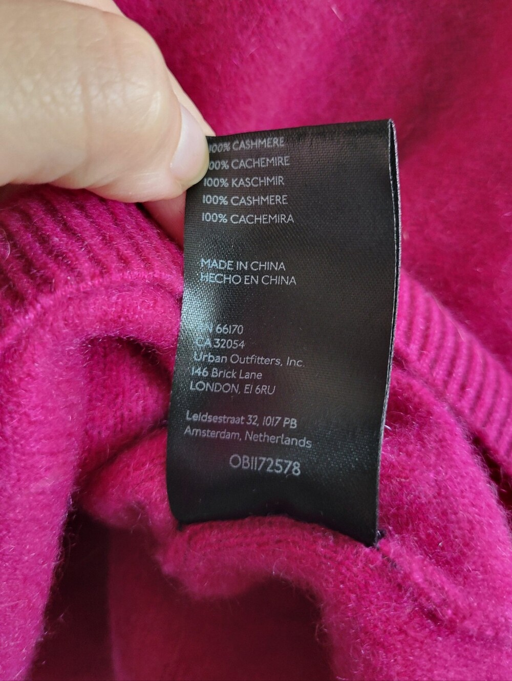 Anthropologie Pilcro The Alani Cashmere Mock-Neck Jumper - Picture 9 of 9